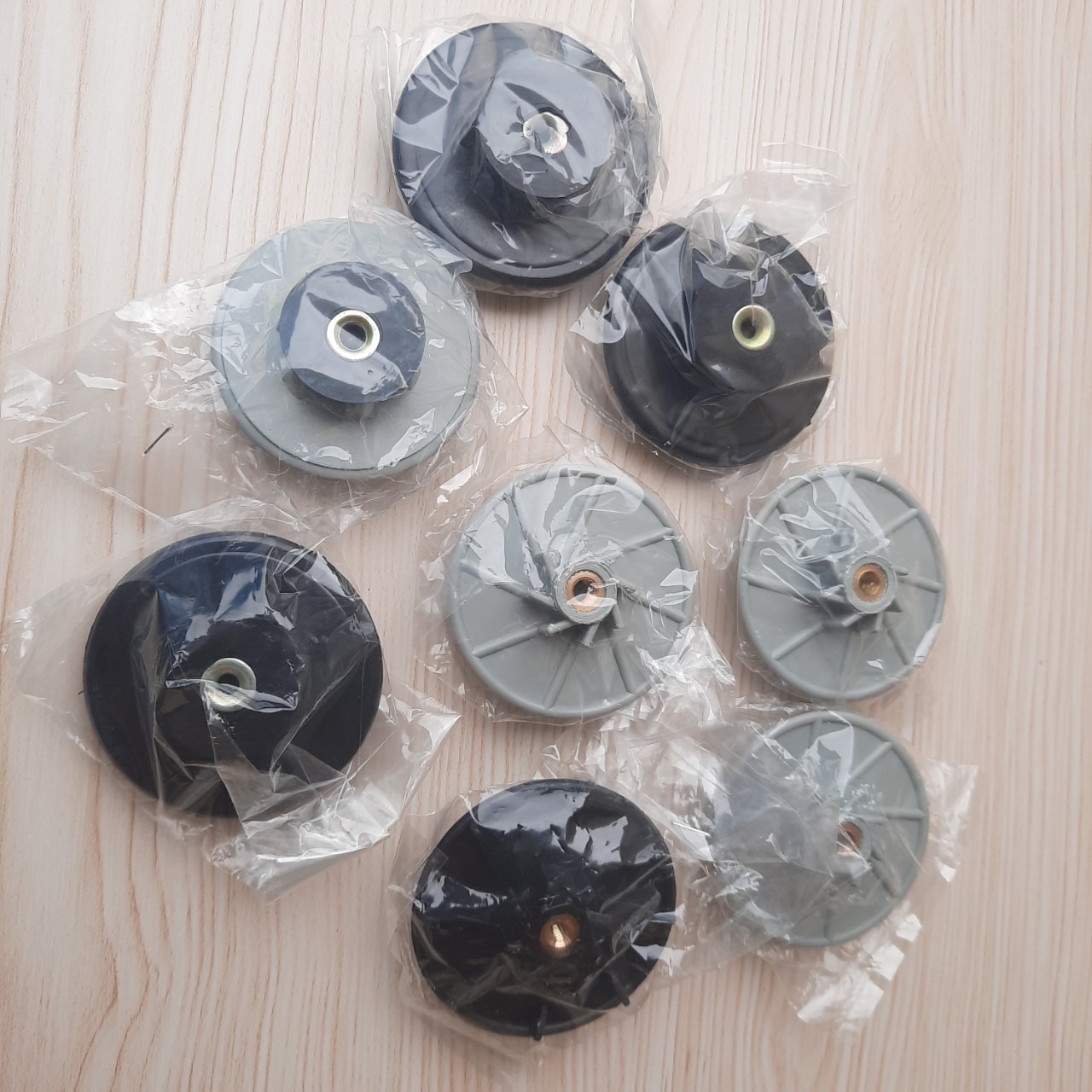 Bộ nhông - vấu chuyển động - Bánh răng máy xay sinh tố 6 chấu ren 5mm và 6mm-phụ kiện máy xay sinh tố 6 chấu
