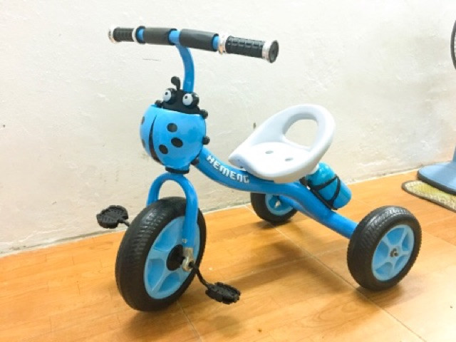 XE ĐẠP 3 BÁNH BÌNH NƯỚC GIỎ BỌ ĐỦ  MÀU
