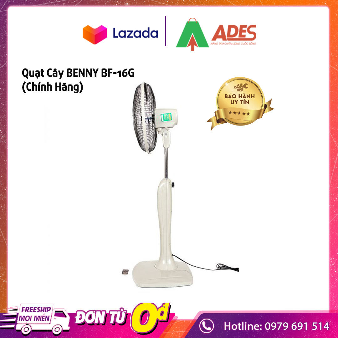 Quạt Cây BENNY BF-16G - BH 12 Tháng