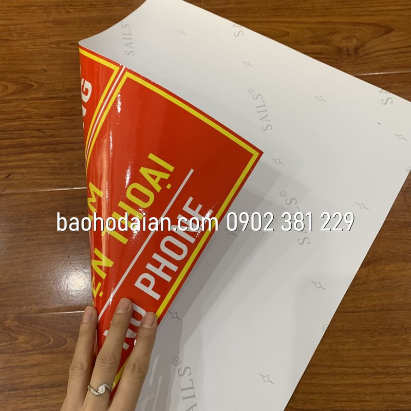 Poster decal No Smoking dán keo sẵn 15 x 40cm (10 tấm)