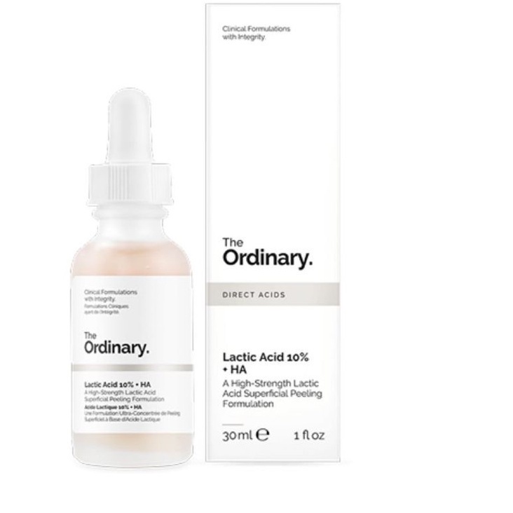 The Ordinary Lactic Acid 10% + HA 2% - Serum làm sáng da