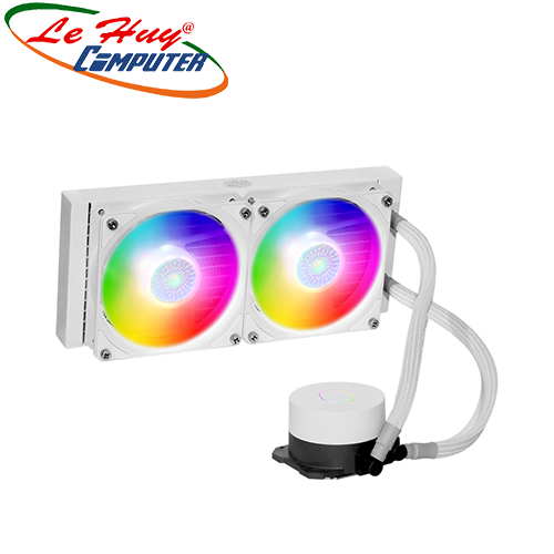 Tản nhiệt nước CPU Cooler Master MasterLiquid ML240L ARGB V2 White Edition