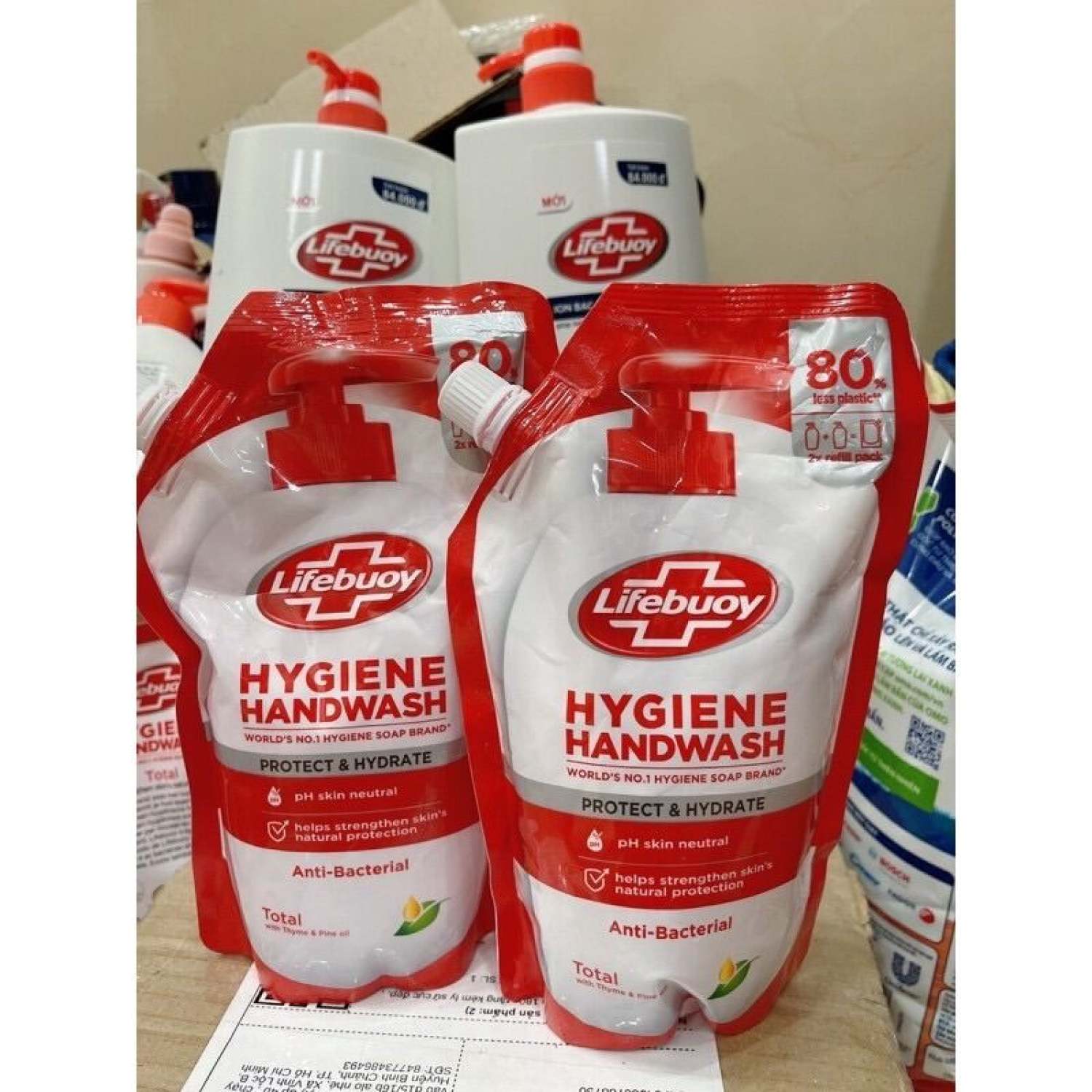 Túi rửa tay LIFE BOUY 500g ( hàng xịn xuất khẩu nước ngoài)