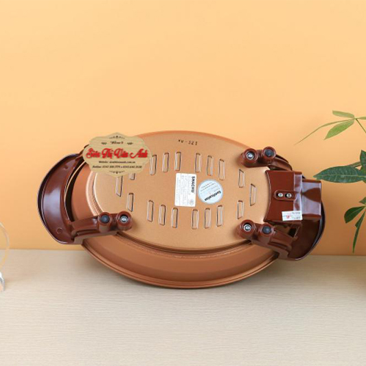 Chảo lẩu cá Shachu CS-E có vỉ hấp