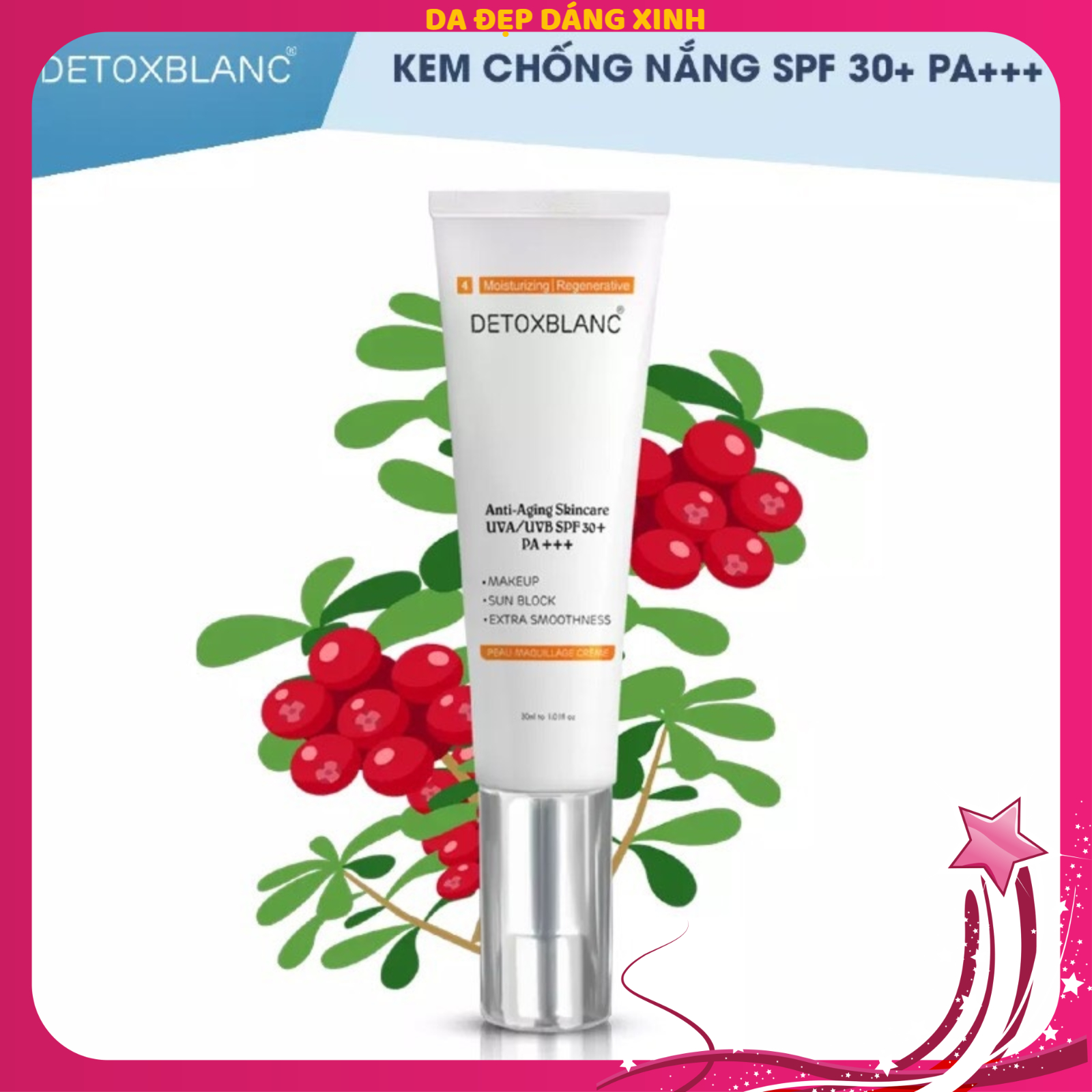 Kem Dưỡng Trắng Da Chống Nắng Ban Ngày