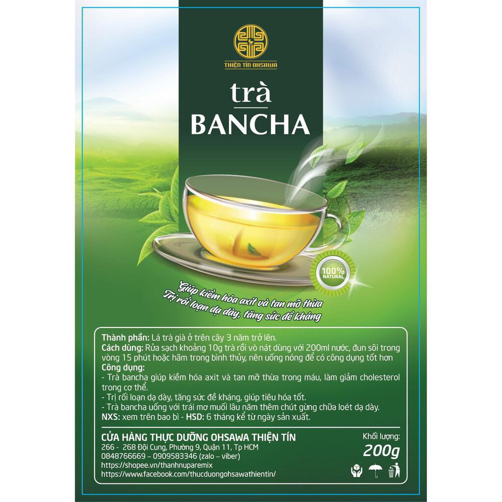 Trà Bancha ( Trà cổ thụ 3 năm)