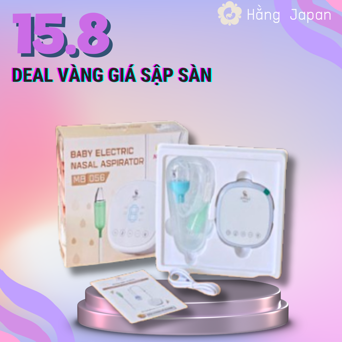 Thiết bị vệ sinh mũi moaz bébé mb056 - bảo hành 12 tháng