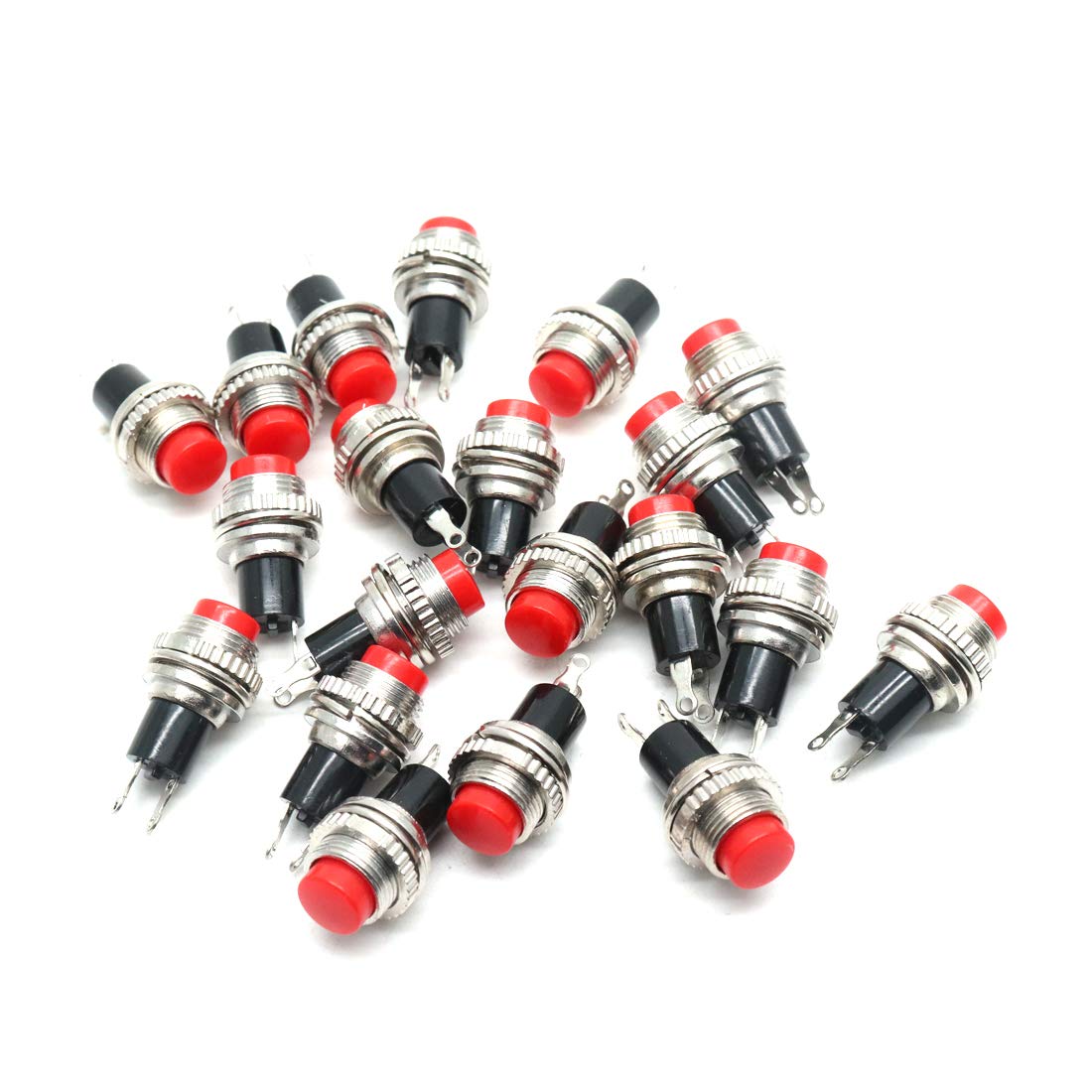 (4 Cái ) - Nút Nhấn Nhả - Nút Reset 10mm DS-314