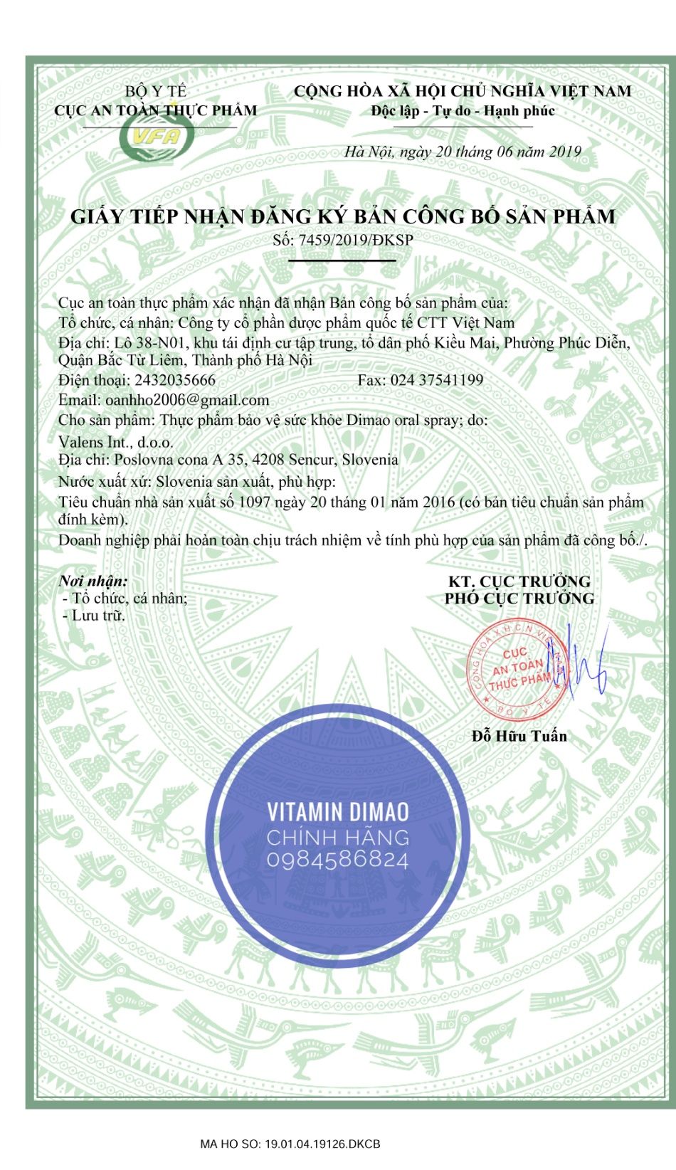 Vitamin Dimao - Vitamin D Dạng Xịt Cho Bé