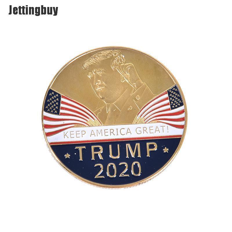 Jettingbuy 2020 Keep America Great Commemorative Challenge Coin Eagle Coins