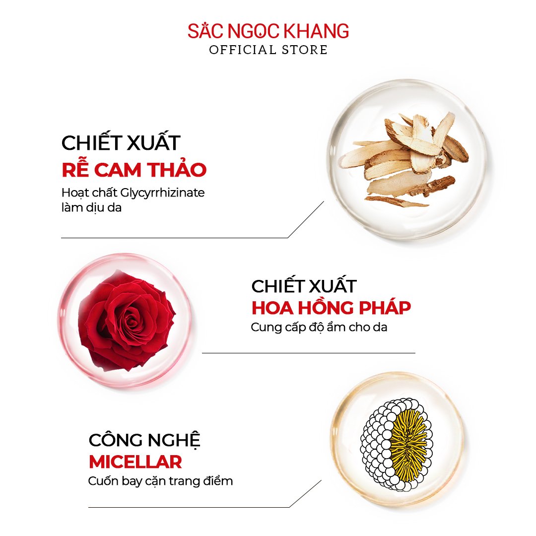 Combo 2 Sản Phẩm { Sữa Rửa Mặt 100g + Nước Tẩy Trang 145ml }