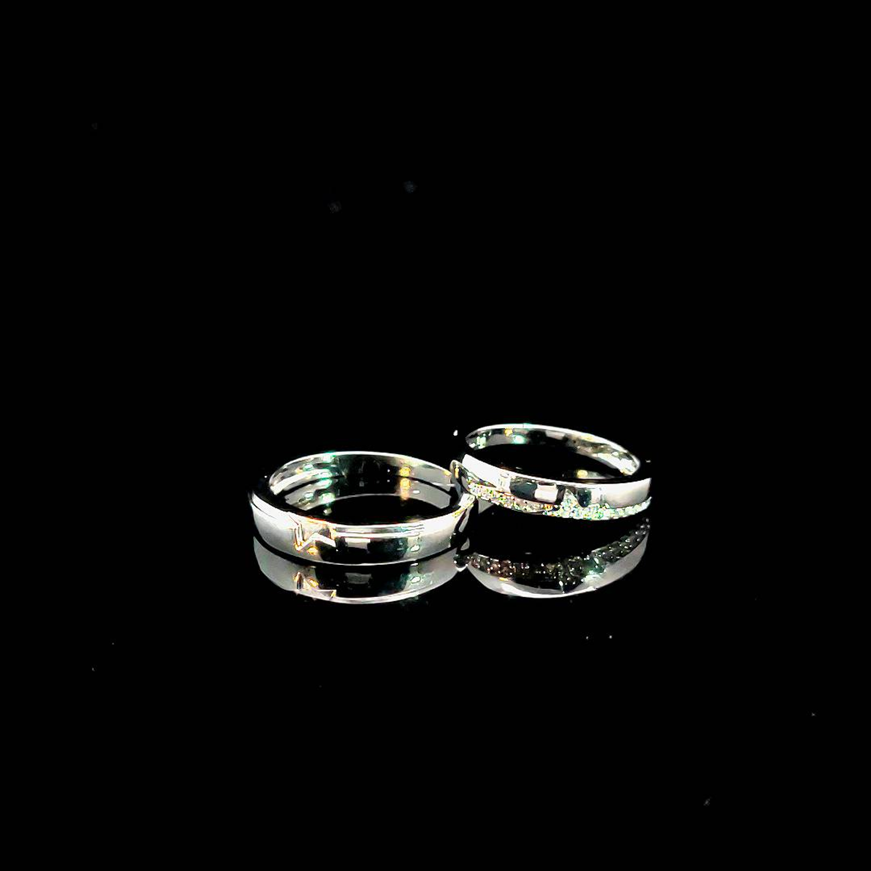 Nc1107 nhẫn cặp đính đá cz cao cấp