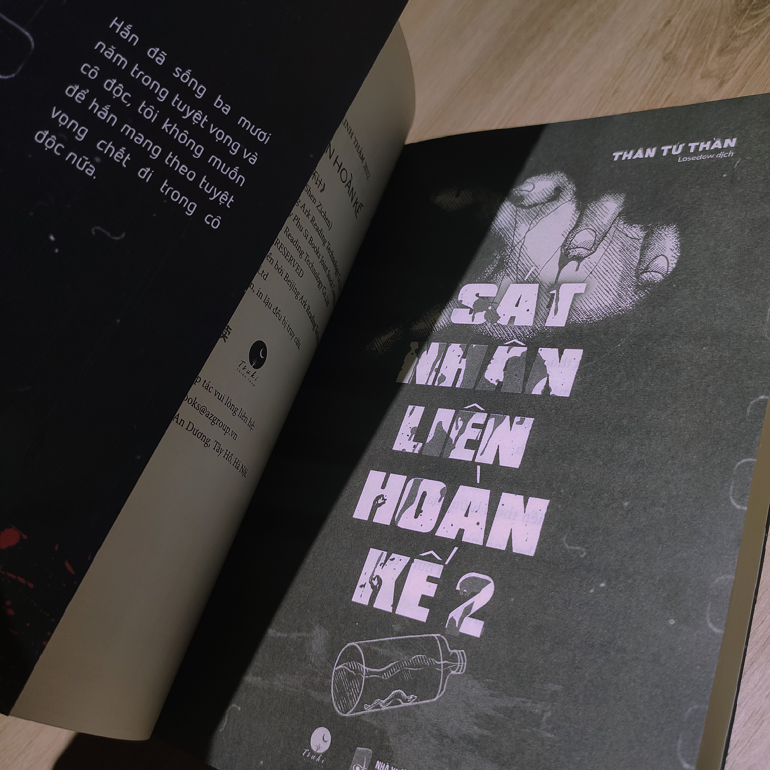 Sách - TẬP 2 Sát Nhân Liên Hoàn Kế - Thân Tử Thần