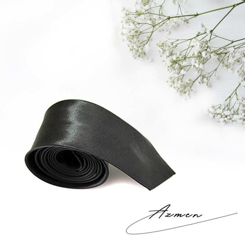 [HCM]cà vạt đen nam cà vạt đen hàn quốc  cà vạt đen bản nhỏ cà vạt nam bản nhỏ màu đen