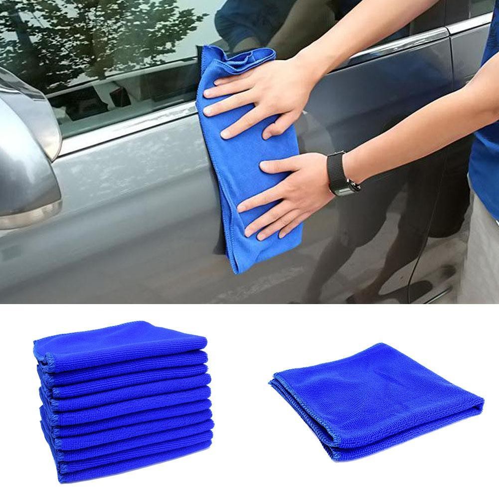 Combo 5 khăn lau xe ô tô, xe hơi siêu sạch