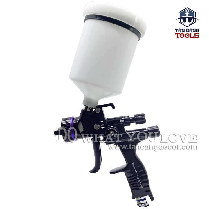 [Trả góp 0%] Súng Phun Sơn Seba 5800B 1.3 mm RP 600 cc