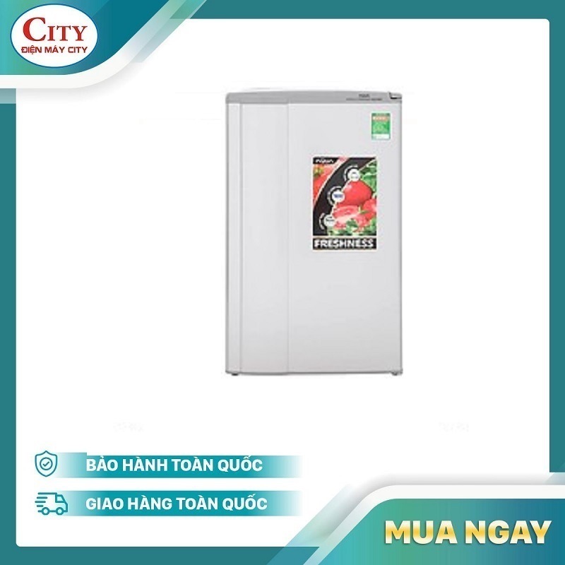 Tủ lạnh Aqua 90 lít AQR-95ER (SS) Xám - Bảo Hành 2 năm