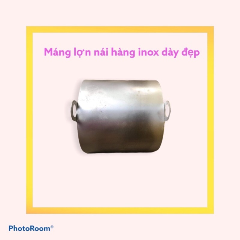 Máng Cho Heo, Lợn Nái Inox 430 Dày 1,2Mm