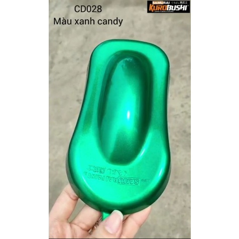 Sơn Xịt Samurai Màu Xanh Candy Đậm - CD028*