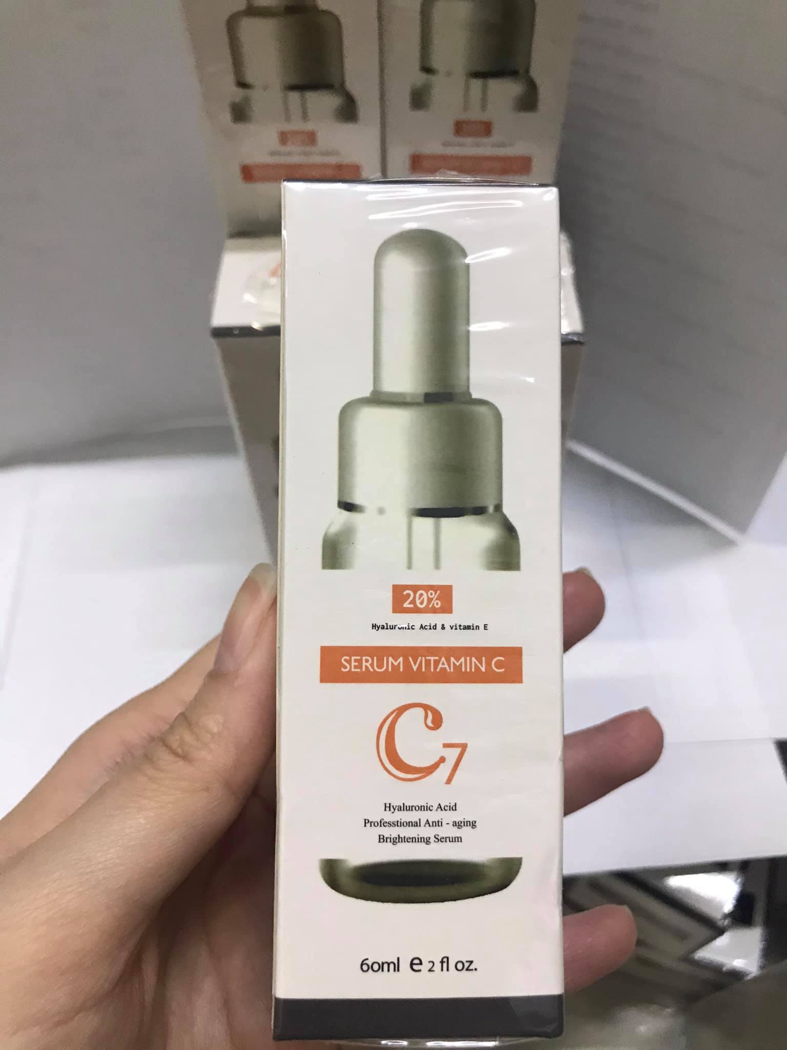 [TẶNG SRM DƯỠNG ẨM] SERUM DƯỠNG DA VIATMIN C - C7
