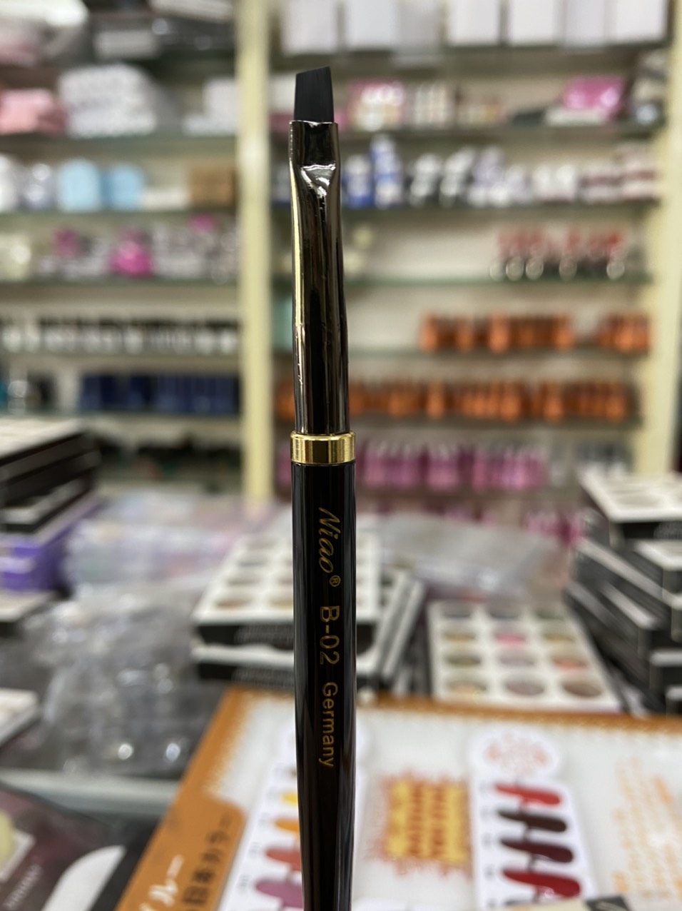 Bút cọ nét vẽ móng nail siêu mảnh niao