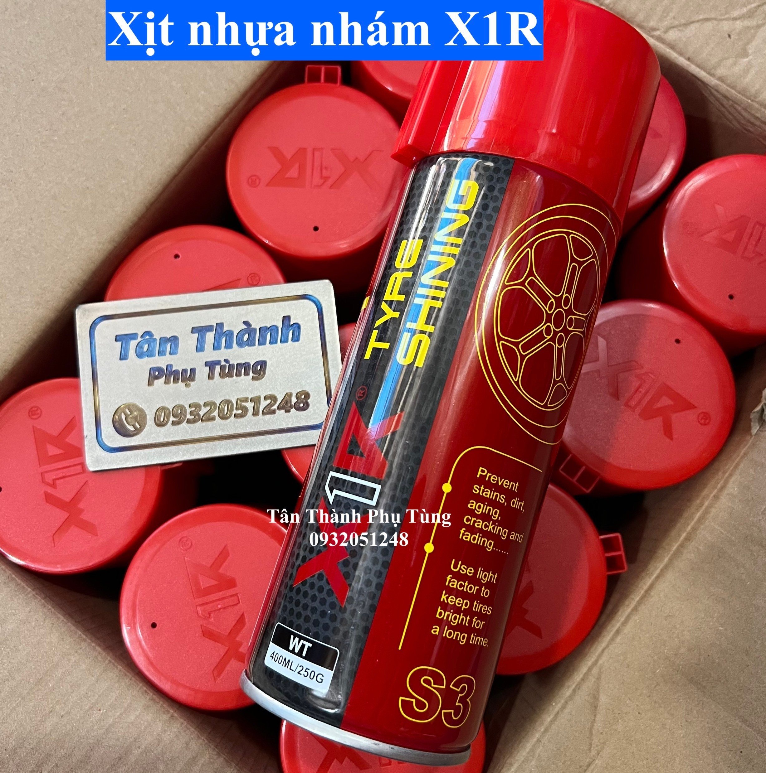 Dưỡng sên, bôi trơn sên X1R - 400ml