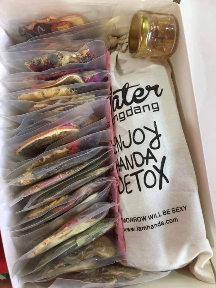 [SET 30 packs] Dried fruit tea DETOX KOREA - GET 1L plastic bottle !!!