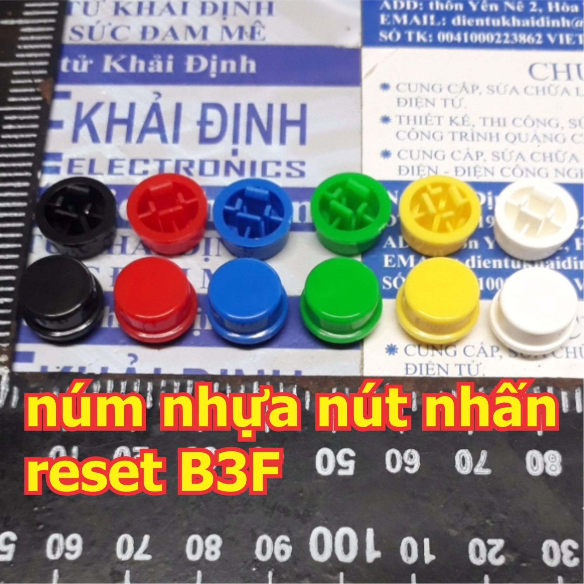 30 cái núm nhựa, đầu nhựa nút nhấn reset b3f 127.3mm kde5344