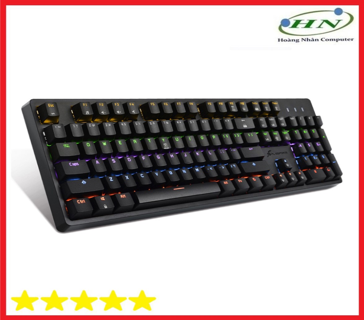 BÀN PHÍM FL ESPORTS K 188 đèn LED USB