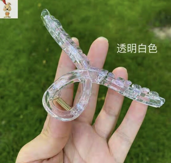 Kẹp Tóc/ Gấp Tóc Trắng Phong Cách Hàn - phukienteen
