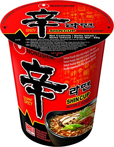 Mì ly shin cup nongshim 68g