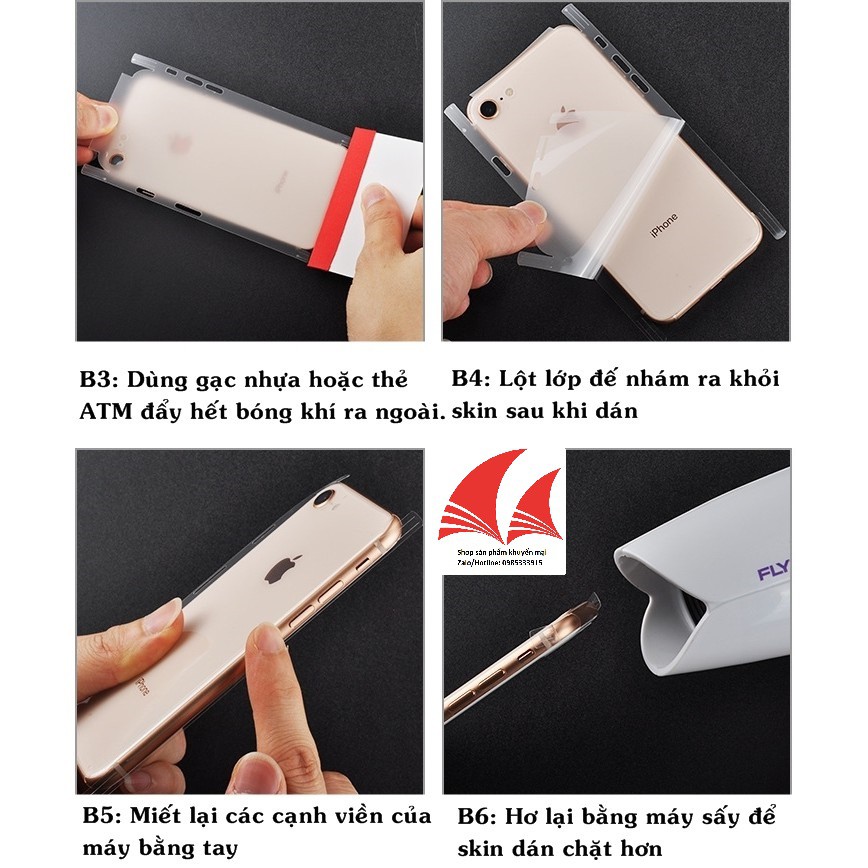 Miếng Dán Ppf Trong Suốt Iphone 6/7/8/X/Xs/Xsmax