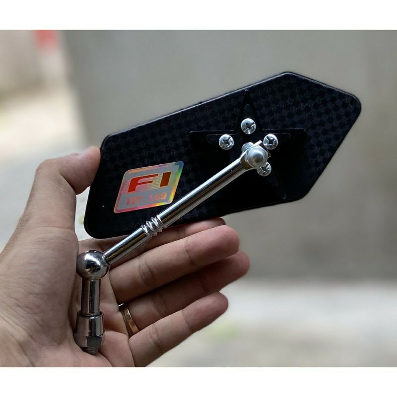 Gương 5 cạnh xe máy ren 10mm