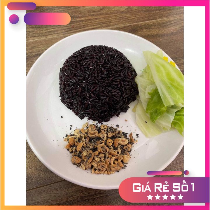 Gạo lứt đen Sóc Trăng dẻo thơm loại 1 (1kg)