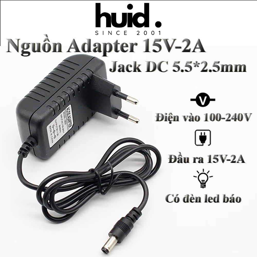 Adapter nguồn 15v-2a