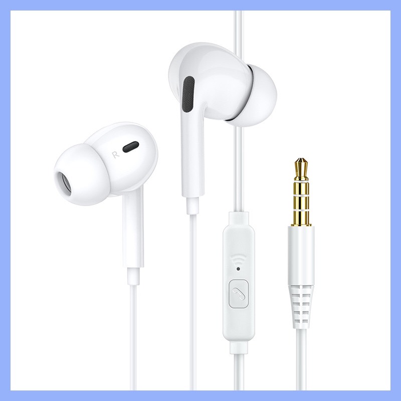 Tai nghe nhét tai có dây kèm mic dùng cho Android IOS