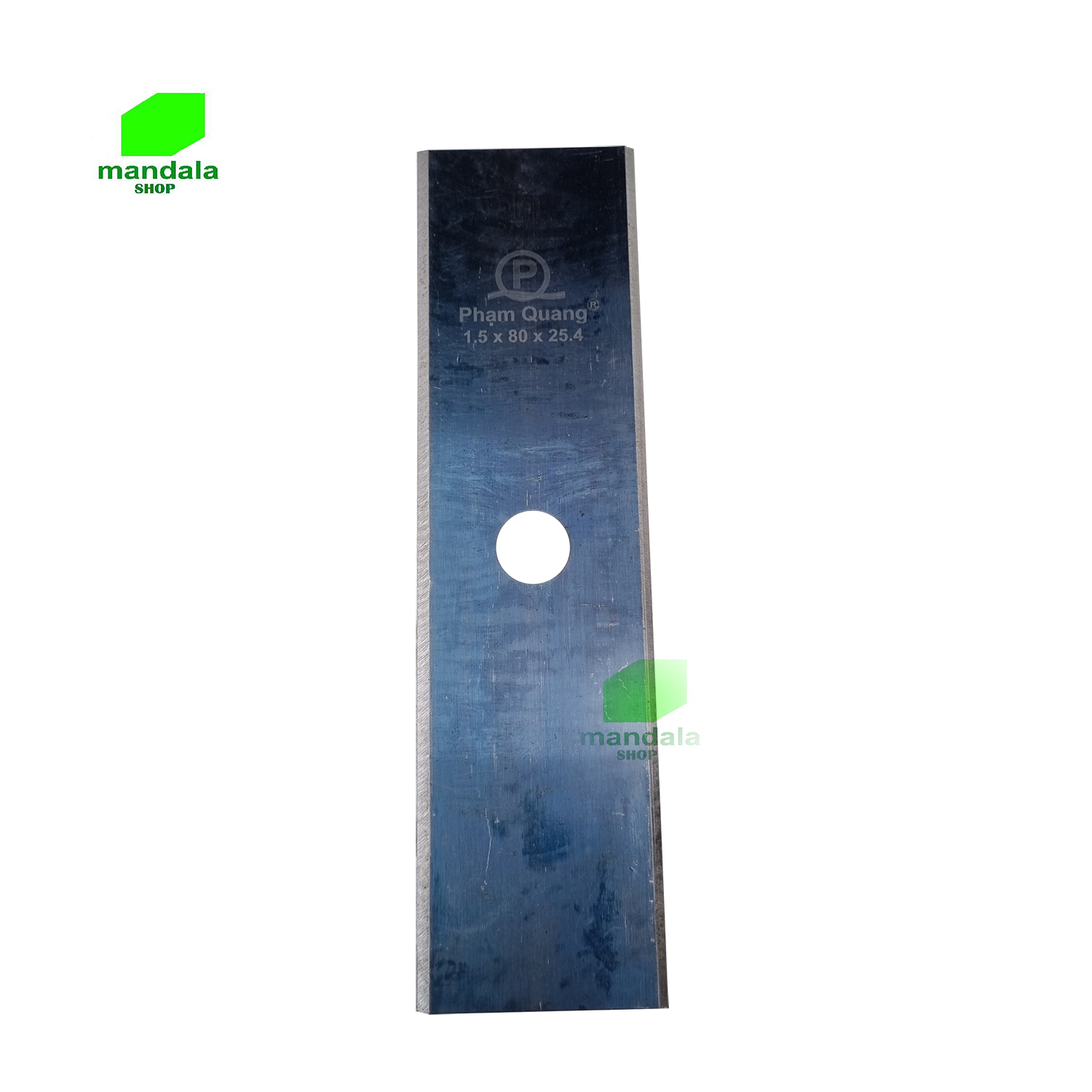 Dao cắt cỏ PHẠM QUANG dài 30cm, lỗ trục 25.4mm, độ dày 2.0mm và 1.5mm tùy chọn...dùng cho các loại máy cắt cỏ 2 thì, 4 thì đeo vai, đeo lưng