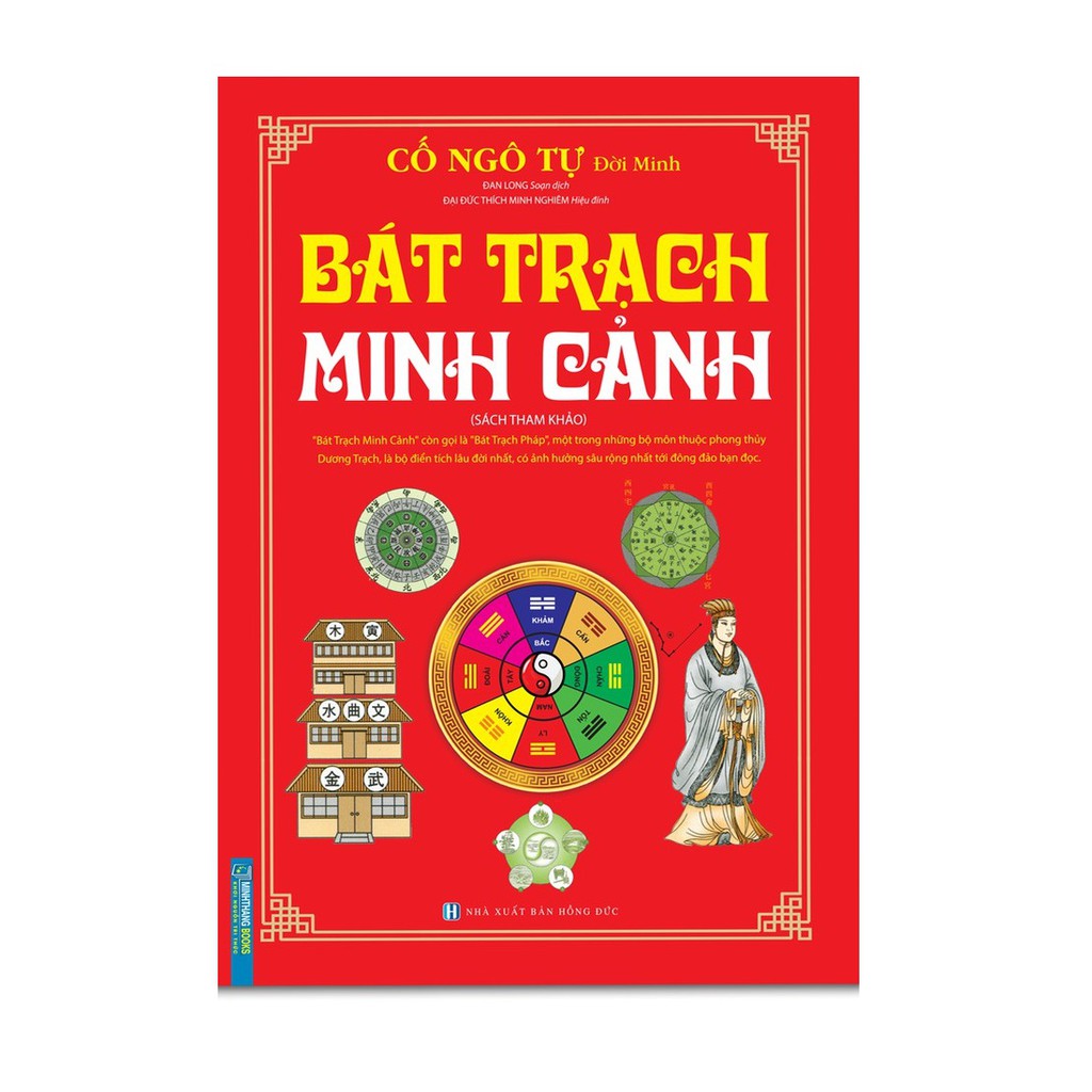Sách - Bát trạch minh cảnh (bìa cứng 2020 + Tặng bút bi)