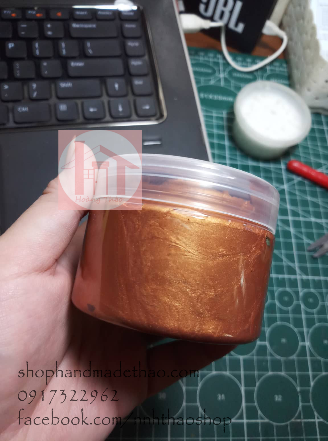 Màu acrylic nhũ 100ml