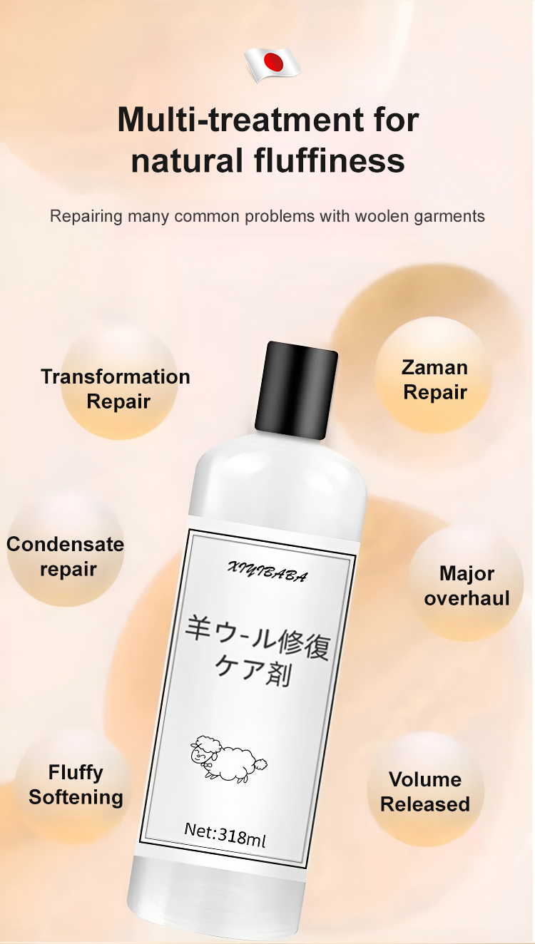 Special detergent for silk, cashmere, and mulberry silk