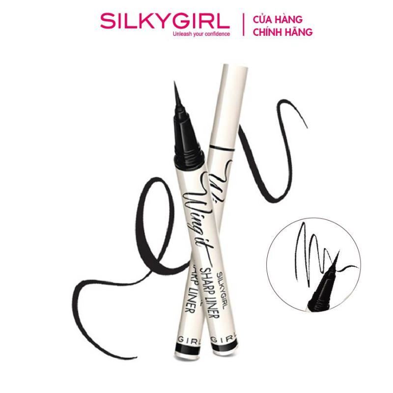Kẻ Mắt Nước Silkygirl Wing It Sharp Eyeliner 0.5g
