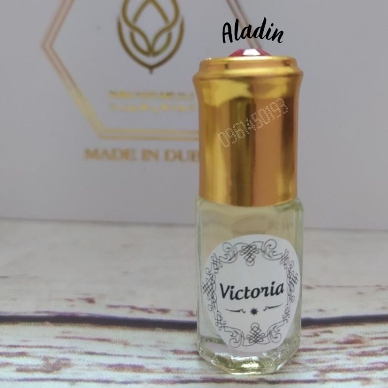 Tinh dầu nước hoa Dubai Nữ - chai 4ml tiện lợi khi sử dụng - nhiều mùi hương nổi tiếng- Aladin