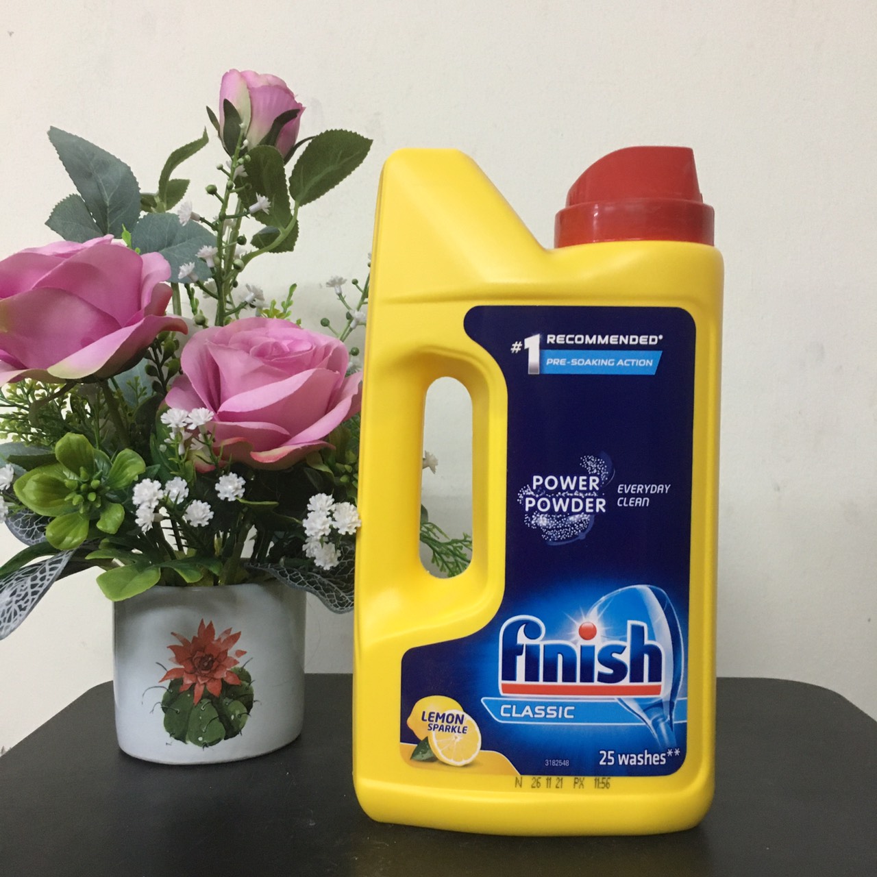 bột rửa bát Somat  (tặng 2 viên rửa bát finish tổng hợp nhật Hoặc  que thử nuớc cứng)