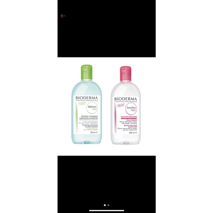 Nước Tẩy Trang Bioderma Crealine H2O (500ml)