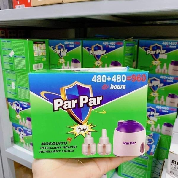 COmbo máy + tinh dầu đuổi muỗi Papa
