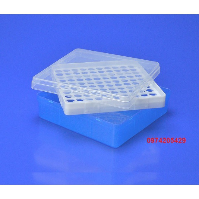 Hộp Đựng Eppendorf 1.5 - 2.0ML, 100 Lỗ