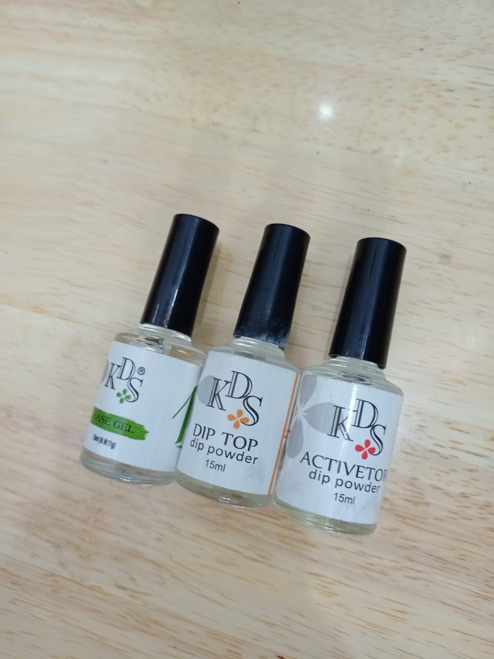 15ml Bột nhúng KDS - base - top - activator dùng để làm móng tay chân
