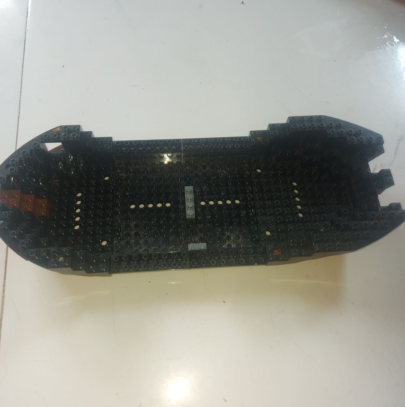 TÀU LEGO ĐEN NÂU 2 THÂN CỞ LỚN