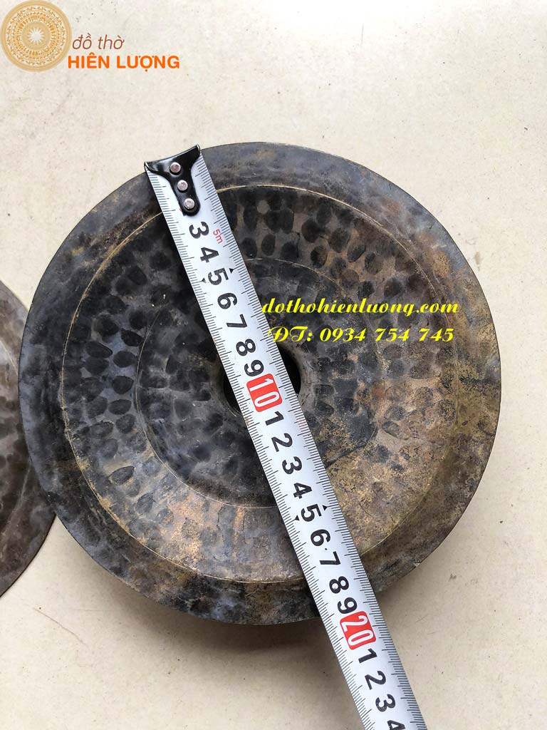 Pair of spares, cymbal measurement, copper hoop 3 sizes: about 20cm, 24cm, 30cm