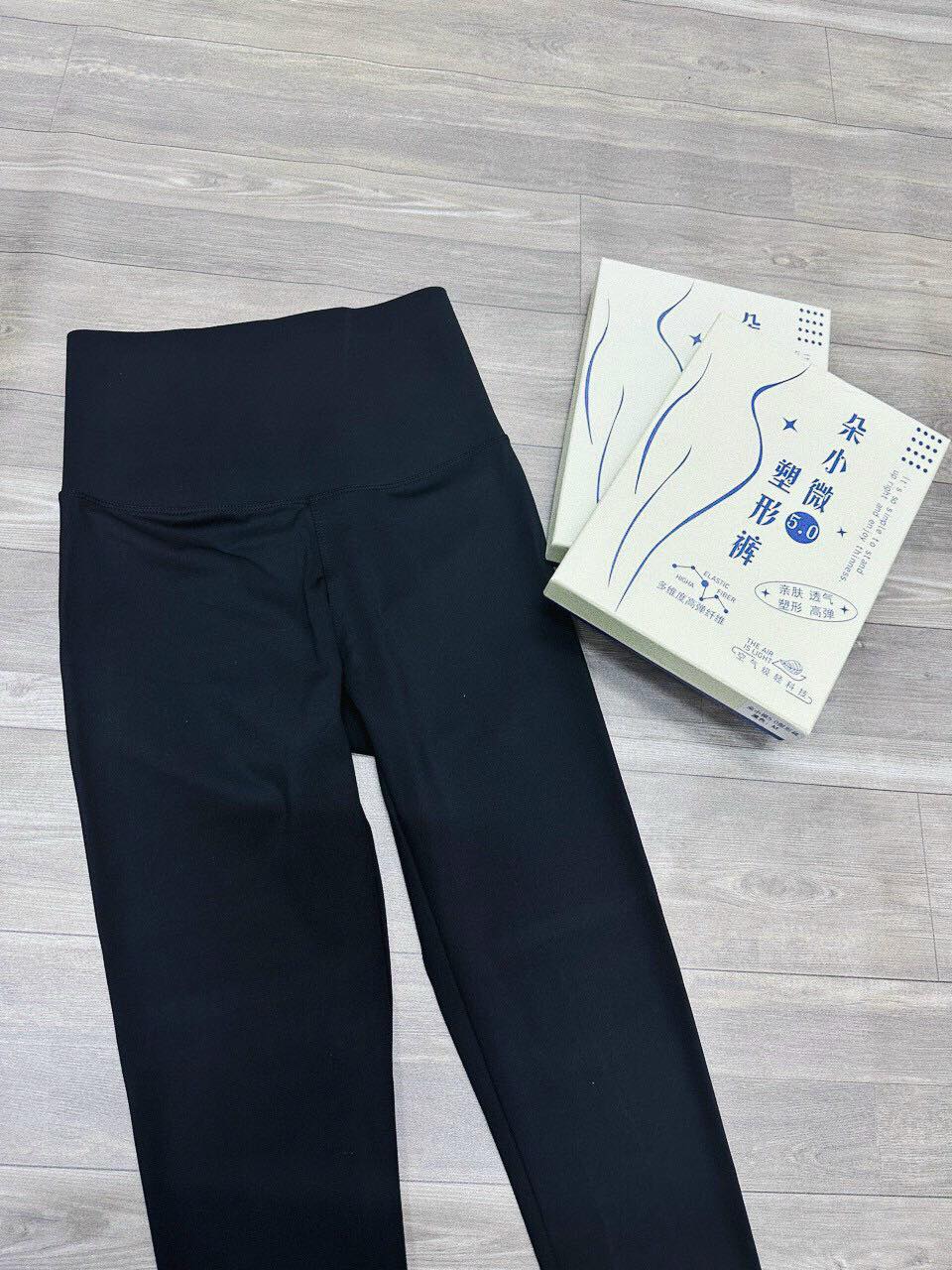 Quần legging nữ cạp cao, quần dài legging ôm gen bụng
